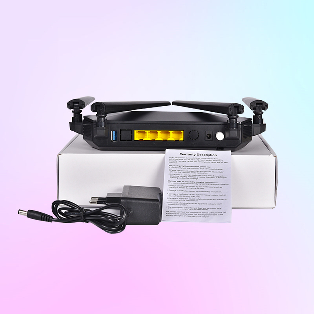 BT-PON T5301H72 Modem WiFi6 4 Gigabit Fiber Router Dual Band WiFi6E Ethernet GPON ONT ONU FTTH AX3000 USB3.0