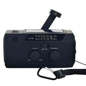 Radio d'urgence anti-gel et résistante à la chaleur pour la survie en extérieur en zone <span class=keywords><strong>nordique</strong></span>, avec batterie protégée contre les surtensions pour l'été chaud - Product Image 1