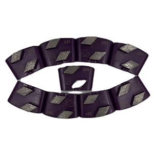 12mm Độ dày 2 đoạn Grit 30 Cứng Trái phiếu kim cương Mài tấm cho EZ HTC Máy bê tông kim loại Pad mài mòn Mài công cụ - Product Image 6