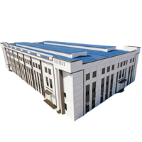 Edificio Prefabricado de Estructura de Acero Multifuncional Personalizado para Oficinas, Almacenes y Talleres, Servicio Integral