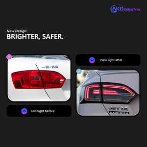 Volkswagen Sagitar ไฟเบรกท้ายรถ12-14, ไฟ LED ปรับเปลี่ยนเลนส์สีแดงสัญญาณไฟเลี้ยวด้านหลังไฟท้าย - Product Image 2