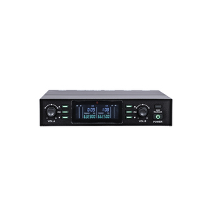 Micrófonos Inalámbricos de Dos Canales <span class=keywords><strong>LG</strong></span>-780DSP con Función de Supresión de Retroalimentación, Micrófono Inalámbrico UHF para <span class=keywords><strong>Karaoke</strong></span> en Casa - Product Image 3
