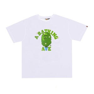 เสื้อยืดลายการ์ตูนลิงพรางตัวสไตล์ญี่ปุ่น แขนสั้น ผ้าฝ้ายแท้ 220 กรัม ใส่สบาย ระบายอากาศได้ดี เหมาะสำหรับฤดูร้อน สไตล์ลำลอง - Product Image 4