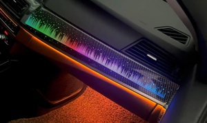 Lumière d'ambiance dynamique en fibre de carbone Star Sky Style Rainbow Symphony pour <span class=keywords><strong>BMW</strong></span> Série 5 F18 (2011-2017) - Product Image 5