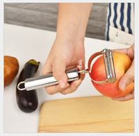Groothandelsprijs Multifunctionele RVS Handmatige Aardappel- en Appelschiller Wortelrasp Groentesnijder