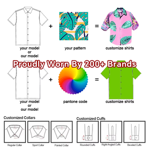 Chemises Hawaïennes pour Hommes pour les Vacances à la Plage Nouveau Design Imprimé Floral Vintage Havaiana Chemise Hawaïenne Imprimée Florale Vintage - Product Image 3