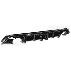 Q60 Car Rear Bumper <b>Diffuser</b> Spoiler Lip <b>With</b> <b>Led</b> Brake <b>Light</b> for Infiniti Q60 2017-2022 Rear Chaissis Shark Fin Deflector - Product Image 3