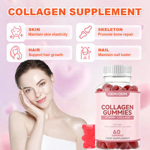 Gummies de collagène sans sucre avec biotine <span class=keywords><strong>et</strong></span> <span class=keywords><strong>vitamine</strong></span> C pour favoriser la croissance des cheveux, éclaircir la peau <span class=keywords><strong>et</strong></span> renforcer les ongles – Complément alimentaire - Product Image 2