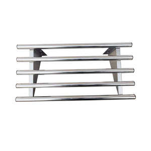 Étagère murale à un seul niveau VICTORY KITCHEN en acier inoxydable, design moderne, gain de place, écologique, pour restaurant, hôtel - Product Image 1