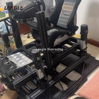 Simulateur de vol Aluminium Six axes G-Force 4 DOF Motion Platform pour Flight Simulator Boat Simulator 6 Dof Platform