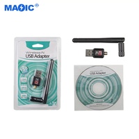 Computer Hardware Software 2.4G 150Mbps Mini USB WiFi Receiver Wifi Adapter Dongle Wireless Network Card for PC Laptop Desktop