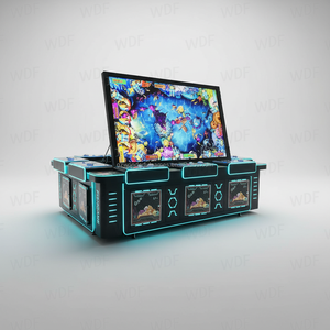 Máquina de juego arcade Ocean King 4 Panda de 100 pulgadas, súper lujosa, grande, para adultos, con juego de disparos de peces, 10 asientos, en venta. - Product Image 3