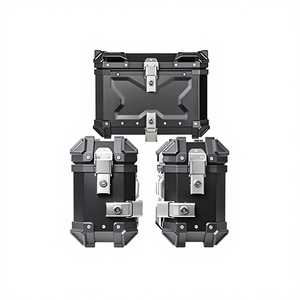 Caja Lateral Pequeña de Aleación de Aluminio <span class=keywords><strong>para</strong></span> Motocicleta, 18L, Universal, Resistente a Caídas, a Prueba de Colisiones, Maletero de Almacenamiento Impermeable - Product Image 1