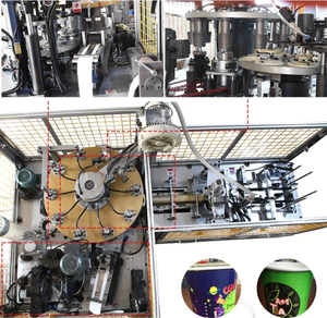 Máy Làm Cốc Giấy Hai Lớp Siêu Tốc Độ Cao Hoàn Toàn Tự Động Ở Trung Quốc - Product Image 3