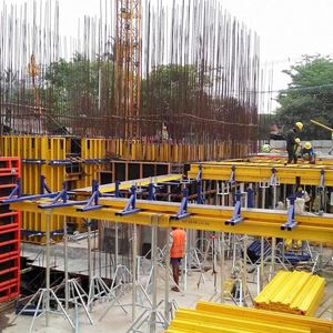 Système de coffrage de béton de bâtiment en aluminium, coffrage modulaire de <span class=keywords><strong>dalle</strong></span> d'alliage d'aluminium pour la construction de maison <span class=keywords><strong>dalle</strong></span> de mur de colonne - Product Image 2
