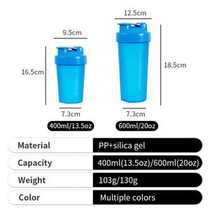Promotion Protein <b>Shaker</b> Cup 400ml Transparent 2026 Minimalist Plastic Protein <b>Shaker</b> Cup for Indoor - Product Image 5