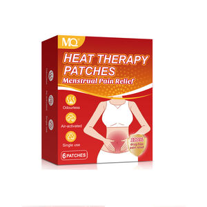 Parches de Terapia de Calor para el Ombligo MQ para el Alivio del Dolor Menstrual, Inodoros, Activados por Aire, 100% Desechables, Antirreumáticos, para Uso Corporal (6 - Product Image 1