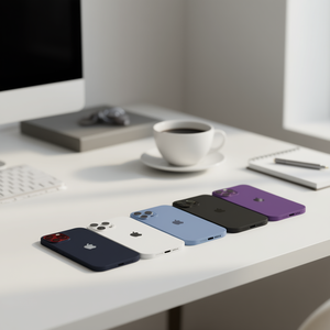 Cover Posteriore per Apple iPhone 14 Nera Viola Bianca Rossa Blu Parte di Ricambio - Product Image 3