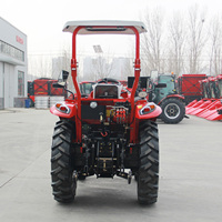 Tracteur diesel multifonctionnel 50 CV, levage hydraulique, agriculture, 4 roues motrices, tracteur tout-terrain, tracteur de ferme, tracteur de verger, certifié CE