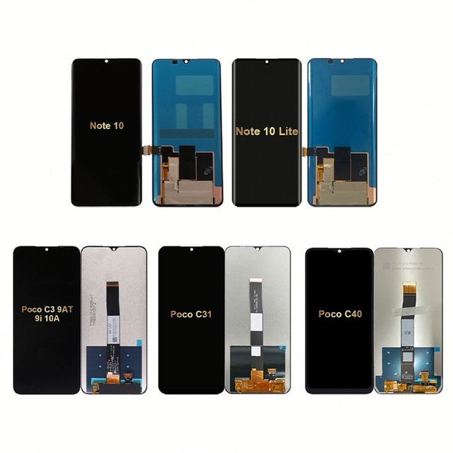 Custom Replacement Mobile Phone Lcd Panel Display Touch Screen for Xiaomi Poco C55 F2 Pro F3 F3 F4 GT F5 Pro Note 10 Lite