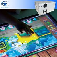 Projecteur interactif pour l'école, projection 3D, mapping, jeu mural tactile, jeu de peinture, enfants, Android, HDMI