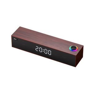 Altavoz de madera Claison de 52 mm con doble controlador de rango completo, altavoz de escritorio tipo reloj para uso doméstico - Product Image 2