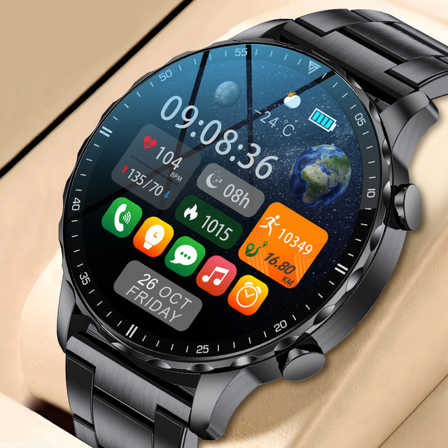 LIGE BW0664 New Outdoor Sports Smart Watch Men 1.85 HD Screen Heart Rate Bluetooth Call IP68 Waterproof Men Business Smartwatch