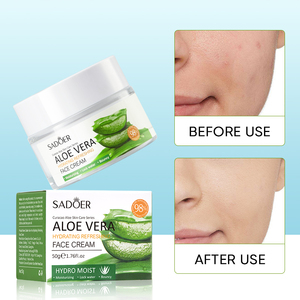 Vente en gros OEM ODM SADOER Extrait <span class=keywords><strong>de</strong></span> plante <span class=keywords><strong>Crème</strong></span> <span class=keywords><strong>bio</strong></span> pour le visage <span class=keywords><strong>Grenade</strong></span> rouge Aloe Vera Curcuma <span class=keywords><strong>Crème</strong></span> <span class=keywords><strong>de</strong></span> <span class=keywords><strong>jour</strong></span> hydratante éclaircissante - Product Image 3