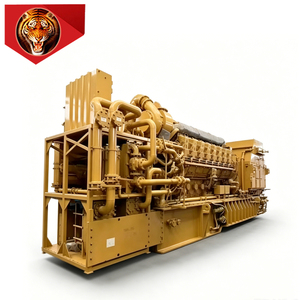 8 Conjuntos en Stock, Generador Diésel CAT C3616 de Segunda Mano, 4400EKW 900RPM, Grupo Electrógeno Caterpillar Usado - Product Image 1