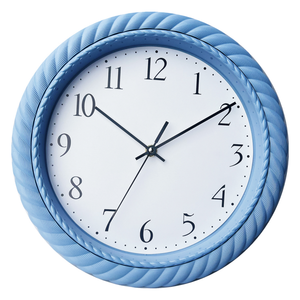가정 장식 벽 시계 사용자 정의 벽 시계 홈 장식에 대 한 12 인치 모뎀 스타일 플라스틱 벽 시계 - Product Image 1