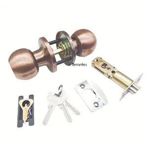 Southeast Asia Hot Model Lever Lock Interior Door Knob Lock With Key Privacy Feature