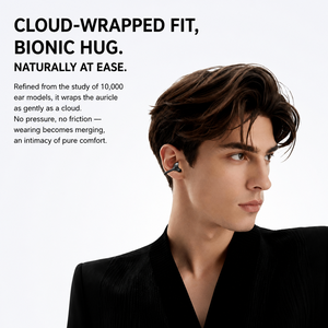 YINPAGE คลิปไลท์หูฟังไร้สายแบบคลิปบลูทูธ 6.0 แบบเปิดหู <span class=keywords><strong>365</strong></span> วันสแตนด์บาย ไดรเวอร์ 13 มม. - Product Image 3