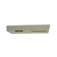 Microphone de sécurité CCTV PoE réseau IP avec accessoires pour la surveillance