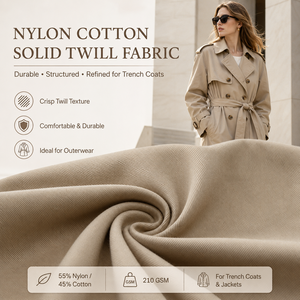 Tela de Mezcla de Nailon y Algodón, Modelo 2027, Tela para Ropa 57/58, Telas para <span class=keywords><strong>Mujer</strong></span>, Envío de Muestra Gratis - Product Image 5