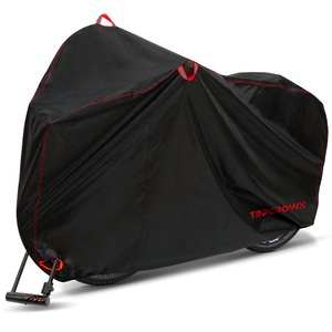 Funda Impermeable para <span class=keywords><strong>Bicicleta</strong></span> 420D, Cubierta para <span class=keywords><strong>Bicicleta</strong></span> de Exterior Resistente, Protección UV, Secado Rápido y Transpirable para Todas las Estaciones - Product Image 1
