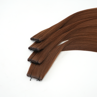 Personnalisé pour les extensions de cheveux humains de qualité russe # 350 Cheveux Remy Double Drawn de Couleurs Variées, Blanchis, Disponibles en Diverses Couleurs