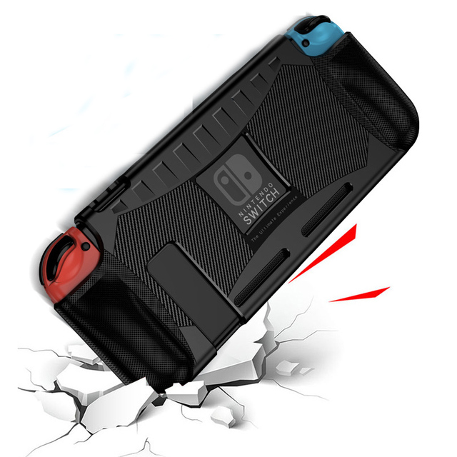 Silicone TPU Case for Nintendo Switch Shock Proof Protection Cover Shell Ergonomic Handle Grip for Nintend Switch NS Accessories