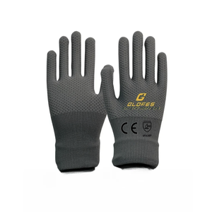 Venta al por mayor guantes de seguridad resistentes a los cortes cómodos y duraderos con diseño de patrón Hexagonal guantes de trabajo para desgaste de protección - Product Image 1