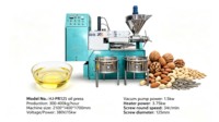 Presse à huile commerciale de grande capacité 500-600 kg/heure pour presser l'arachide, le soja, le tournesol, la noix de coco, l'huile comestible