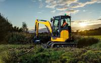 Mini-excavatrice 9027FZTS Tier 4F/Stage V, moteur Yanmar 3TNV80F, puissance 15,2 kW, profondeur de creusement 2857 mm