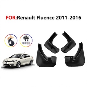 Garde-boue en plastique noir pour Renault Fluence, déflecteurs de voiture pour véhicules à transmission automatique - Product Image 5