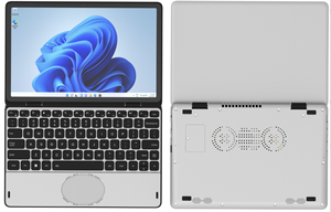 Portátil Rápido con Windows 11, Ultrafino y Ligero, Pantalla HD Rosa/Gris, Multitarea, Batería de Larga Duración - Product Image 3