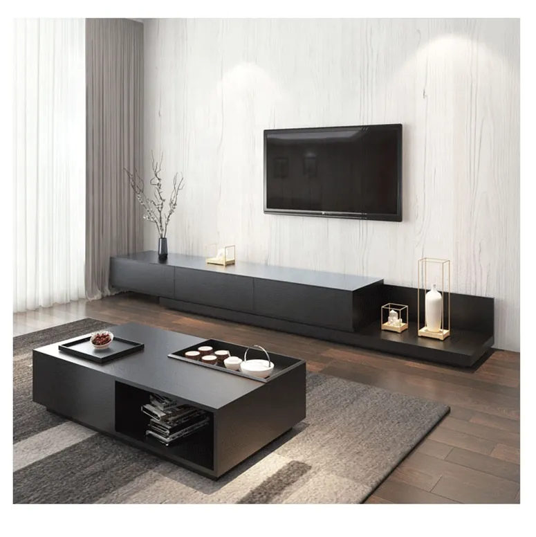 Wholesale Simple Furniture Tv Cabinet Wall Mounted Tv Stand Wood Modern TV Stand