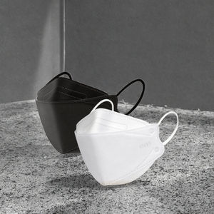 Aoya Paquete de 10 Mascarillas Desechables KF94 3D Antipolvo de 4 Capas Tipo Pez para Adultos - Product Image 3