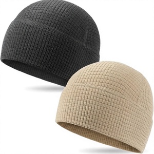 Unisex Waffle <b>Fleece</b> <b>Beanie</b> Watch Cap Breathable Waterproof Winter Skull Hat for Outdoor Ski Cycling - Product Image 4