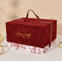Valise en papier pour cadeau de mariage 10 pièces, boîte d'emballage cadeau pour bébé, valise décorative en forme de carton avec poignée