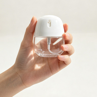 Flacon pulvérisateur en plastique personnalisé 30ml 50ml, transparent, en PET, avec pompe, pour répulsif anti-moustiques, crème solaire, parfum