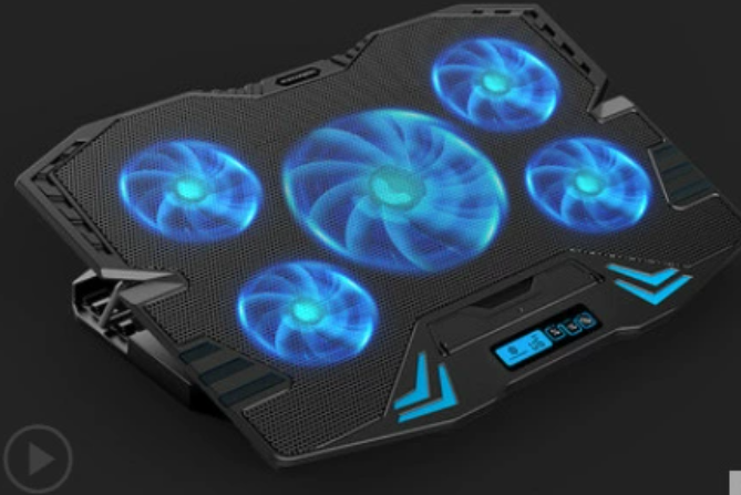 Negro y azul, versión táctil de alta gama - luz azul con adaptador.