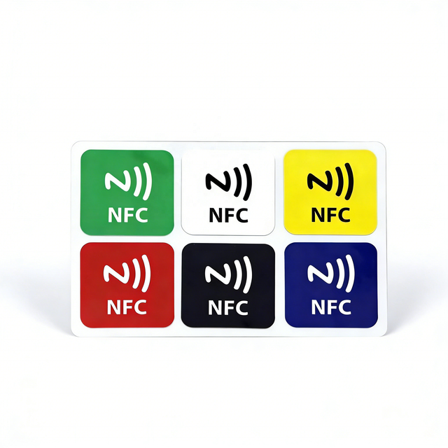 Makerfabs NFC Sticker- 6 Color Kit Non-contact, No Friction, the Failure Rate Is Small, Low Maintenance Costs
