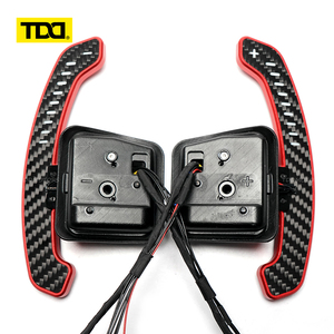 แป้นเปลี่ยนเกียร์คาร์บอนไฟเบอร์แม่เหล็ก TDD LED สำหรับ BMW E90 M3 E92 M3 E93 M3 X5M X6M E70 - Product Image 2